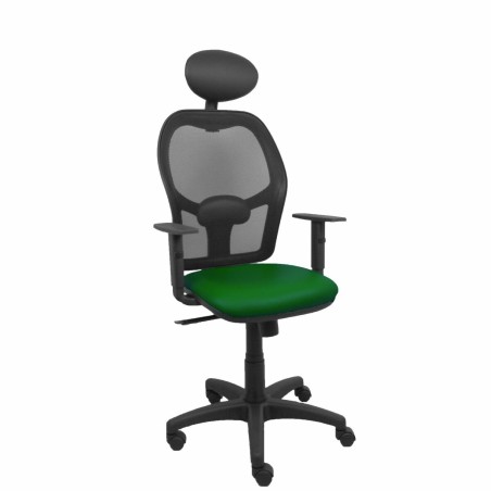 Chaise de Bureau avec Appui-tête Alocén P&C B10CRNC Vert foncé