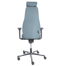 Office Chair with Headrest Bjarg P&C 5ST61LC Grey