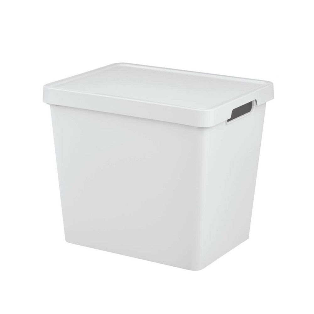 Boîte de rangement avec couvercle Tontarelli Maya Blanc 23,9 L 36 x 28 x 31,1 cm