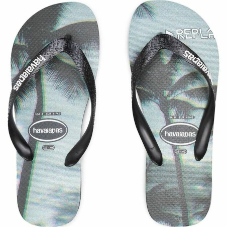 Tongs pour Homme Havaianas Photoprint Gris Ardoise