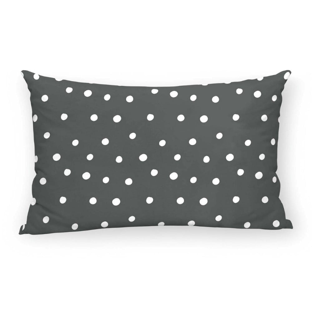 Housse de coussin Kids&Cotton Kibo C Noir 30 x 50 cm