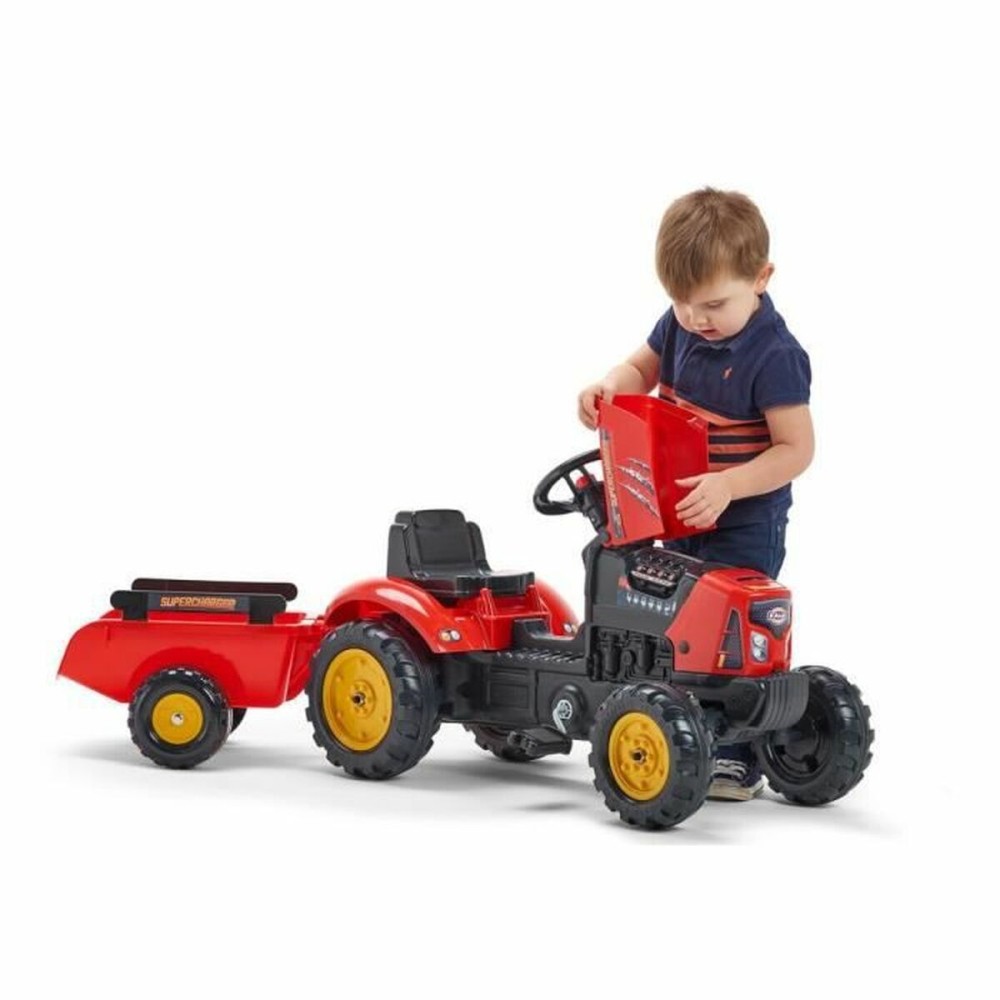 Pedal Tractor Falk Supercharger 2030AB Red