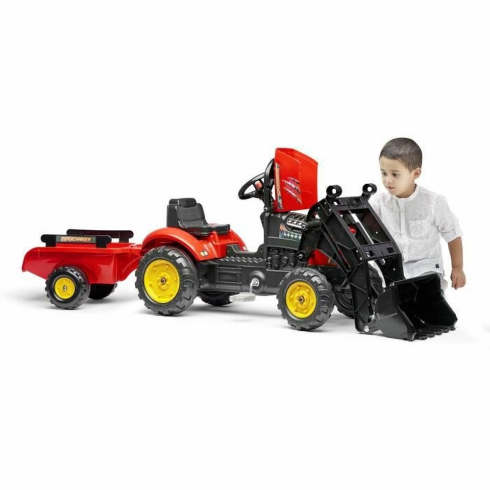 Pedal Tractor Falk Lander Z160X Red