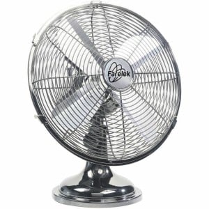 Ventilateur sur Pied FARELEK Argenté 35 W