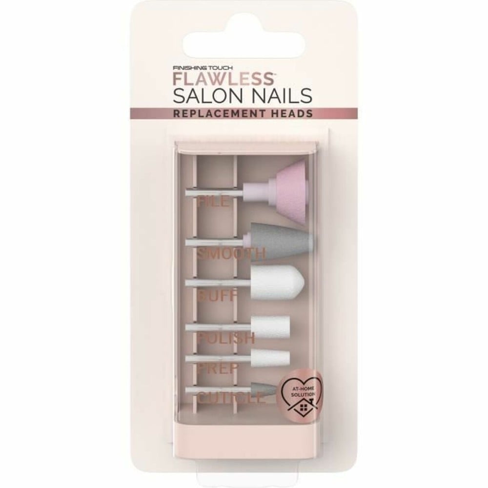 Manicure and pedicure sets FLAWLESS Salon Nails 6 Pieces