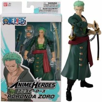 Jointed Figure One Piece Anime Heroes - Roronoa Zoro 17 cm