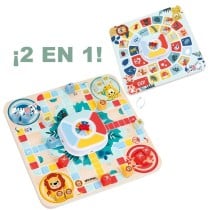 Jeu de petit chevaux et de l'oie Woomax Zookabee 30 x 3 x 30 cm Enfant animaux (6 Unités)