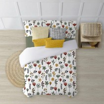 Housse de Couette Decolores Paola Multicouleur 175 Fils 140 x 200 cm