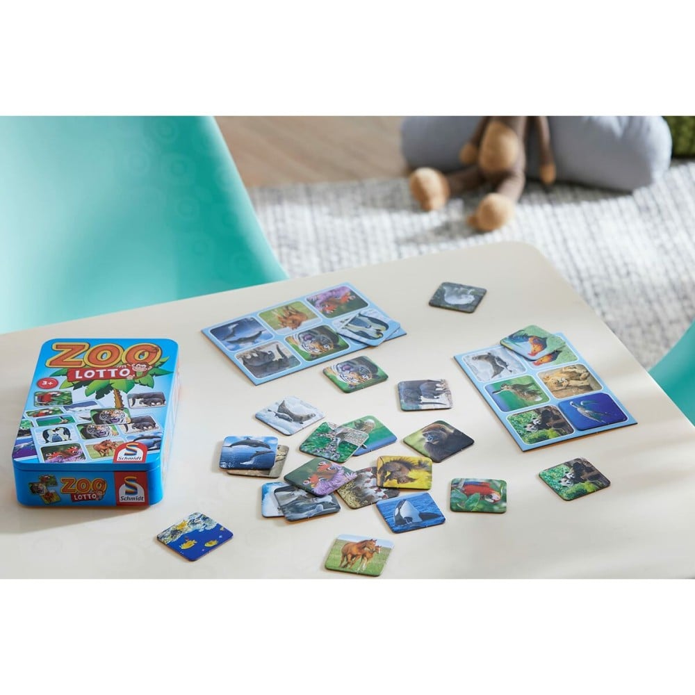 Tischspiel Schmidt Spiele Zoo Lotto tiere