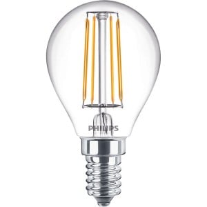 Spherical LED Light Bulb Philips Equivalent E14 40 W F (4000 K)