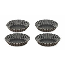 Tartlets tin Tefal J1608102 Brown Ø 11 cm 4 Units