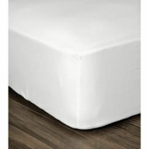 Fitted sheet Lovely Home White Single bed 90 x 190