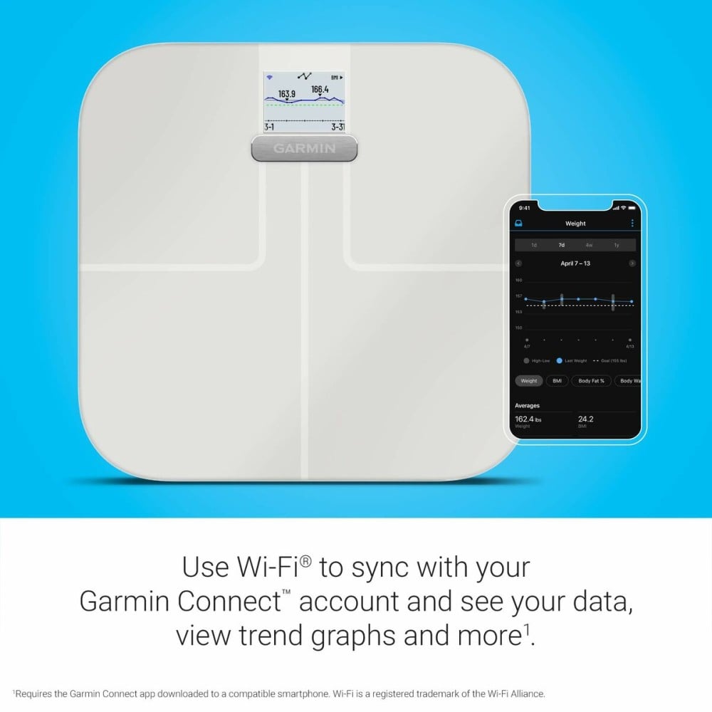 Balance Numérique avec Bluetooth GARMIN Index S2