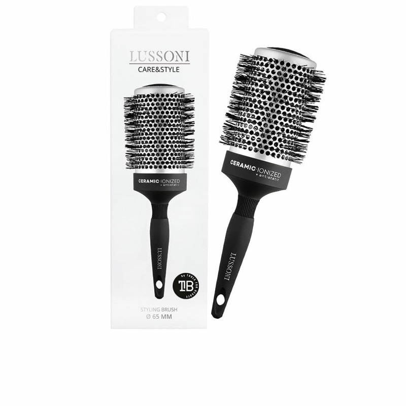 Brosse à coiffer Lussoni Care & Style Céramique Ø 65 mm