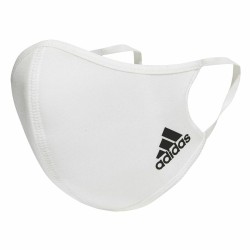 Maske Adidas H34578 Weiß Erwachsene (Größe M/L)