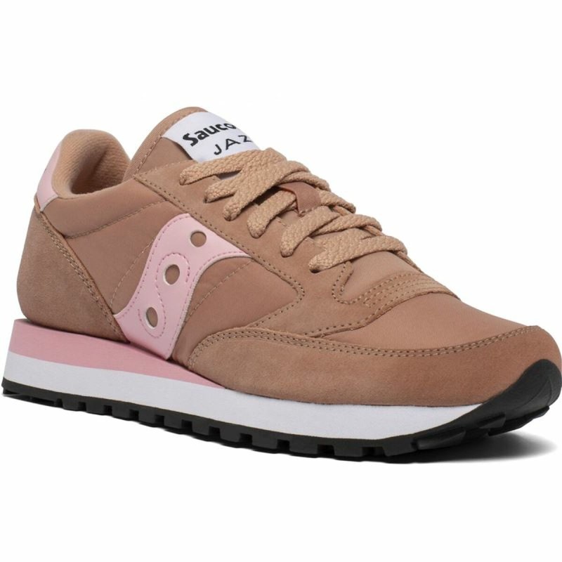 Casual Damenturnschuh Saucony Original Jazz Braun