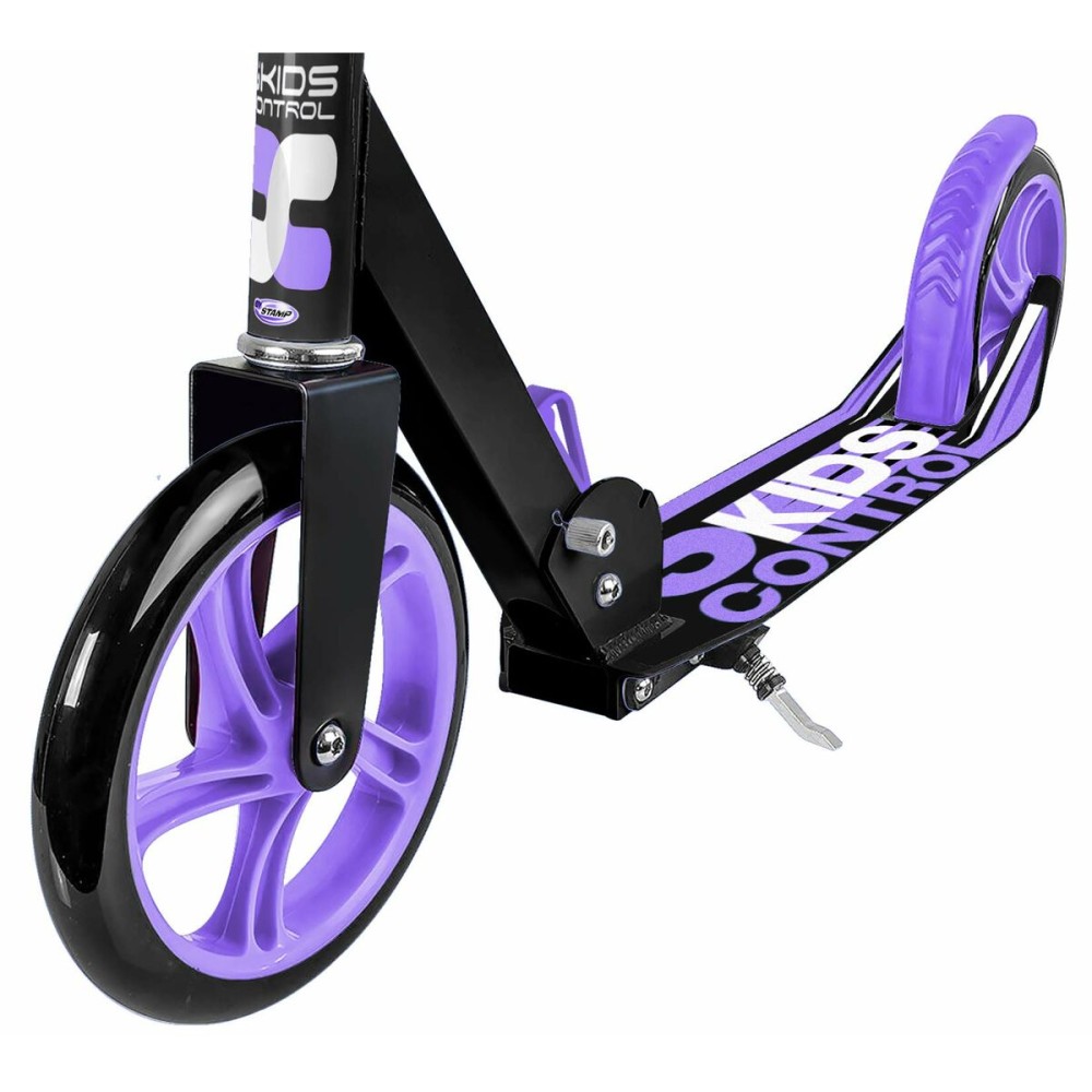 Trottinette SKIDS CONTROL Violet Pliable Pied de biche