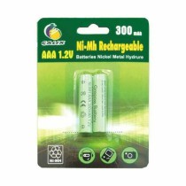 Piles Rechargeables Galix LR03 / AAA 300 mAh (2 Unités)