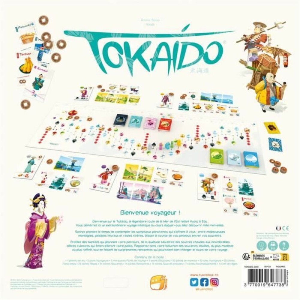 Jeu de société Asmodee Tokaido : 10ème Anniversaire (FR)