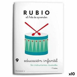 Early Childhood Education Notebook Rubio Nº9 A5 Spanish (10 Units)