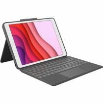 Tablet Tasche Logitech Grau Graphit AZERTY