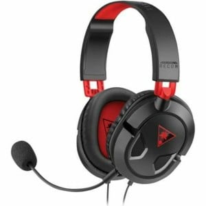 Headphones with Microphone Turtle Beach TB043101 Black rouge