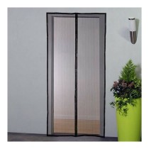 Rideau Moustiquaire Serrure magnétique Portes Polyester 230 x 100 cm