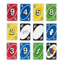 Jeu de société Uno Mattel UNO Cartas (24 Pièces)