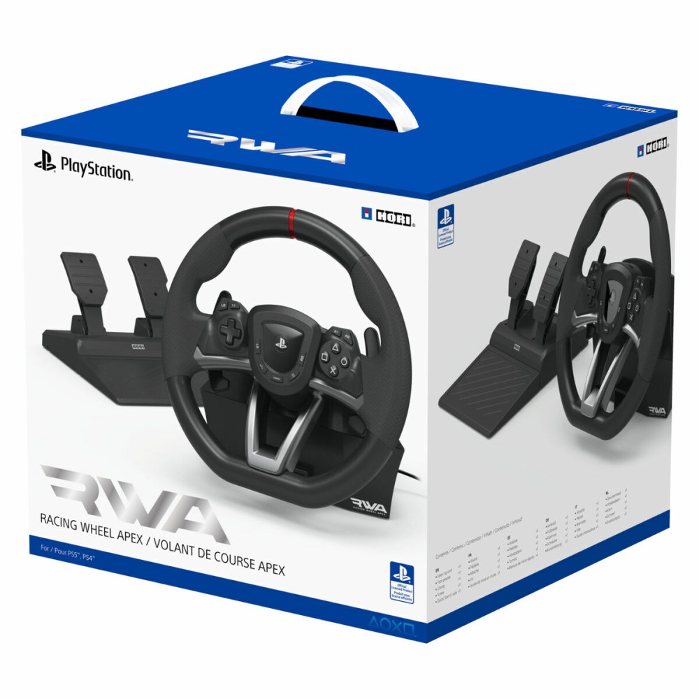 Steering wheel HORI Black