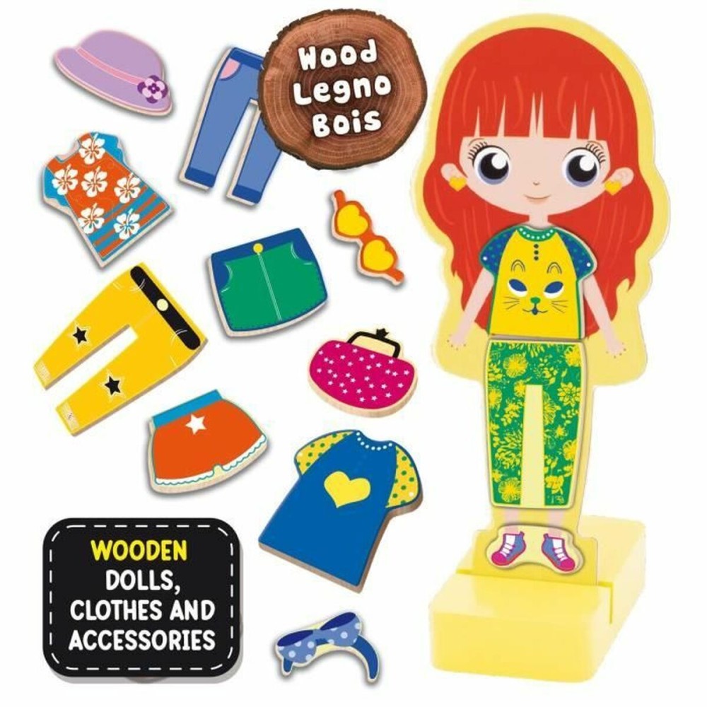 Jouet Educatif Lisciani Giochi Magnetic Fashion Doll (FR)