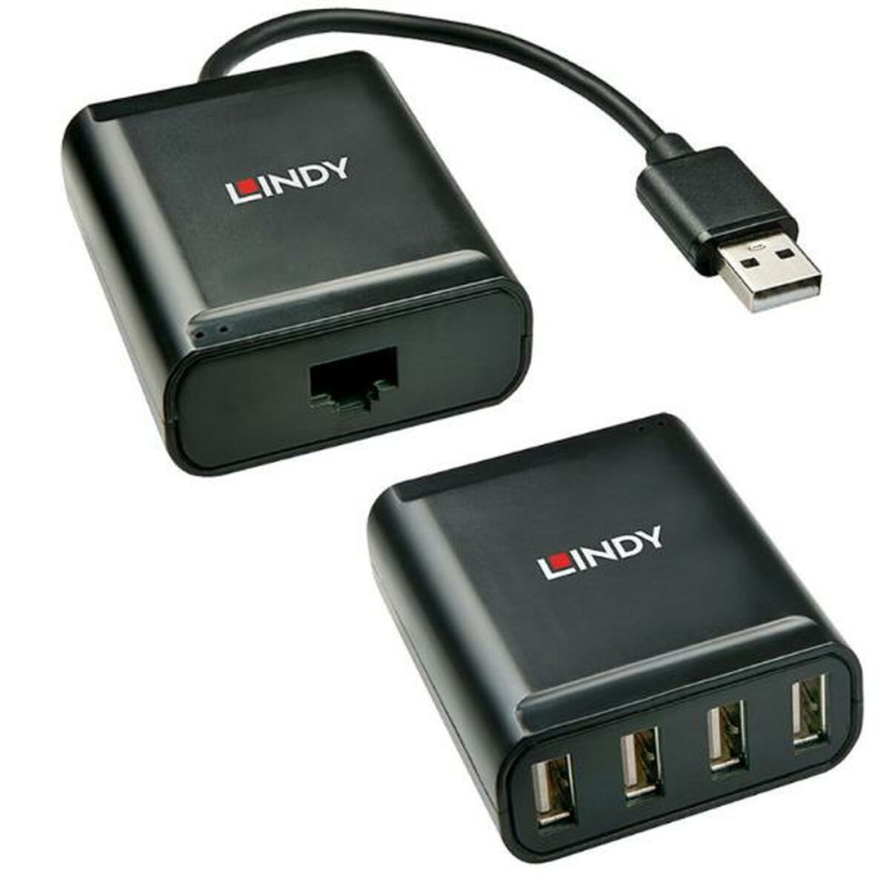 Hub USB LINDY 42679 Schwarz