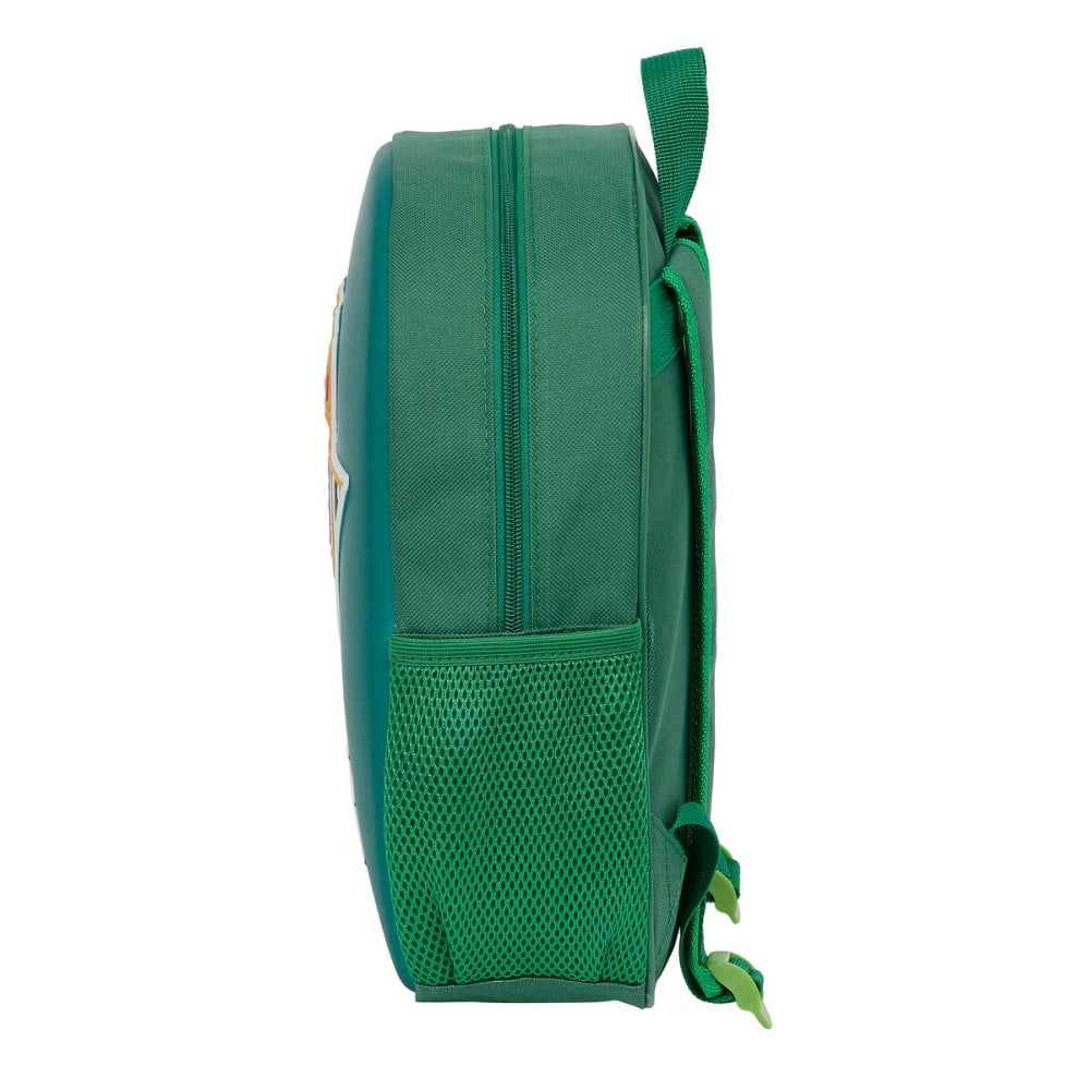 Cartable 3D Real Betis Balompié Vert 27 x 33 x 10 cm