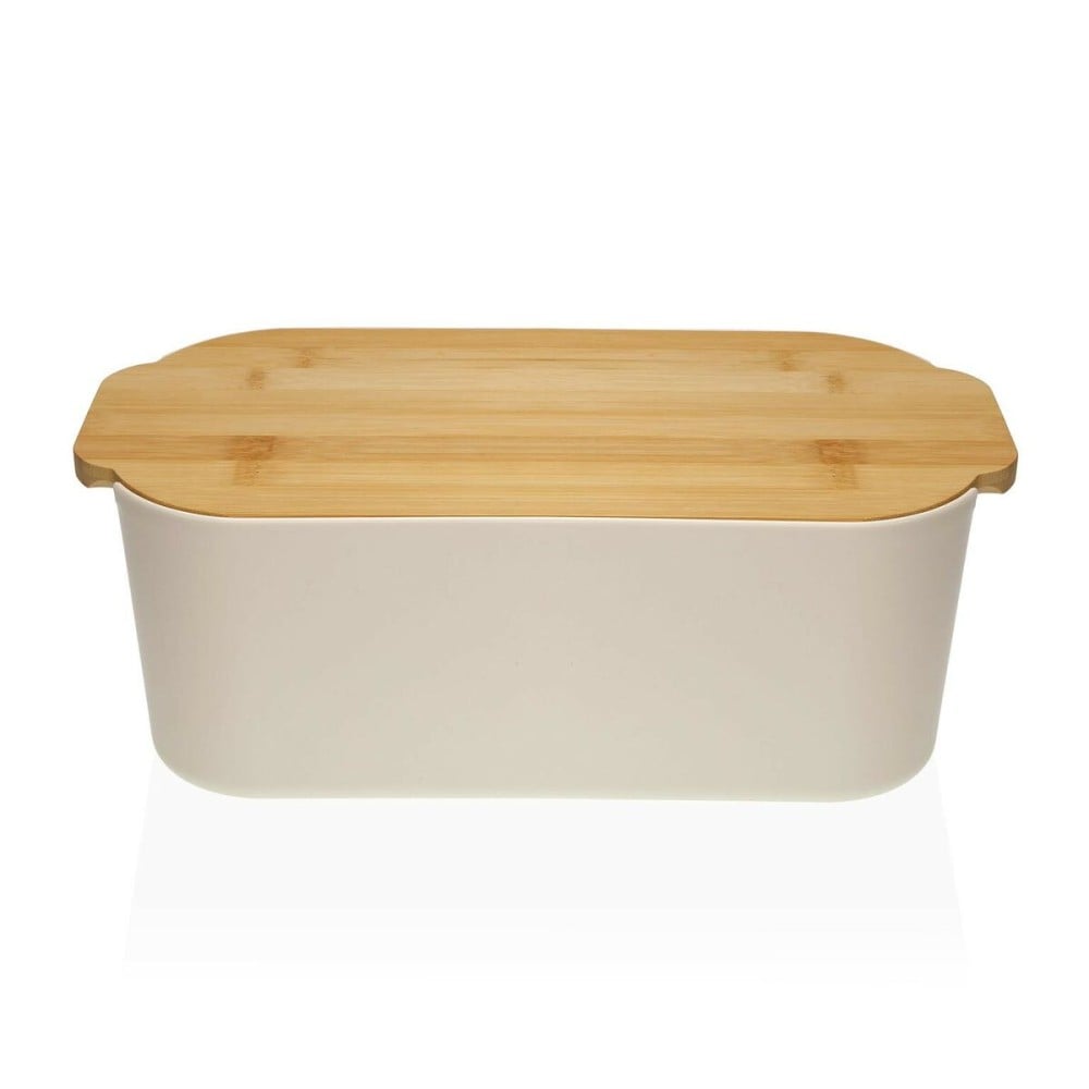 Breadbasket Versa White Bamboo polypropylene 18,5 x 12 x 33 cm