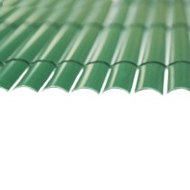 Garden Fence Green PVC Plastic 1 x 300 x 200 cm