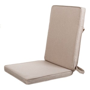 Coussin de chaise Beige 123 x 48 x 4 cm