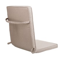 Stuhl-Kissen Beige 123 x 48 x 4 cm