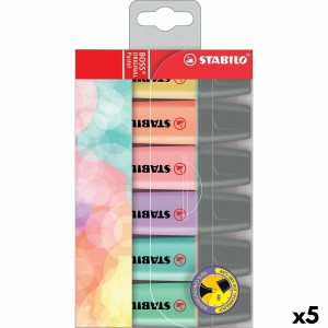 Fluoreszenzmarker-Set Stabilo Boss Bunt (5 Stück)