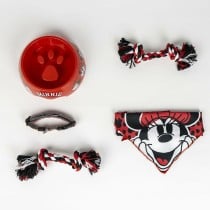 Coffret de bienvenue pour chiens Minnie Mouse Rouge 5 Pièces