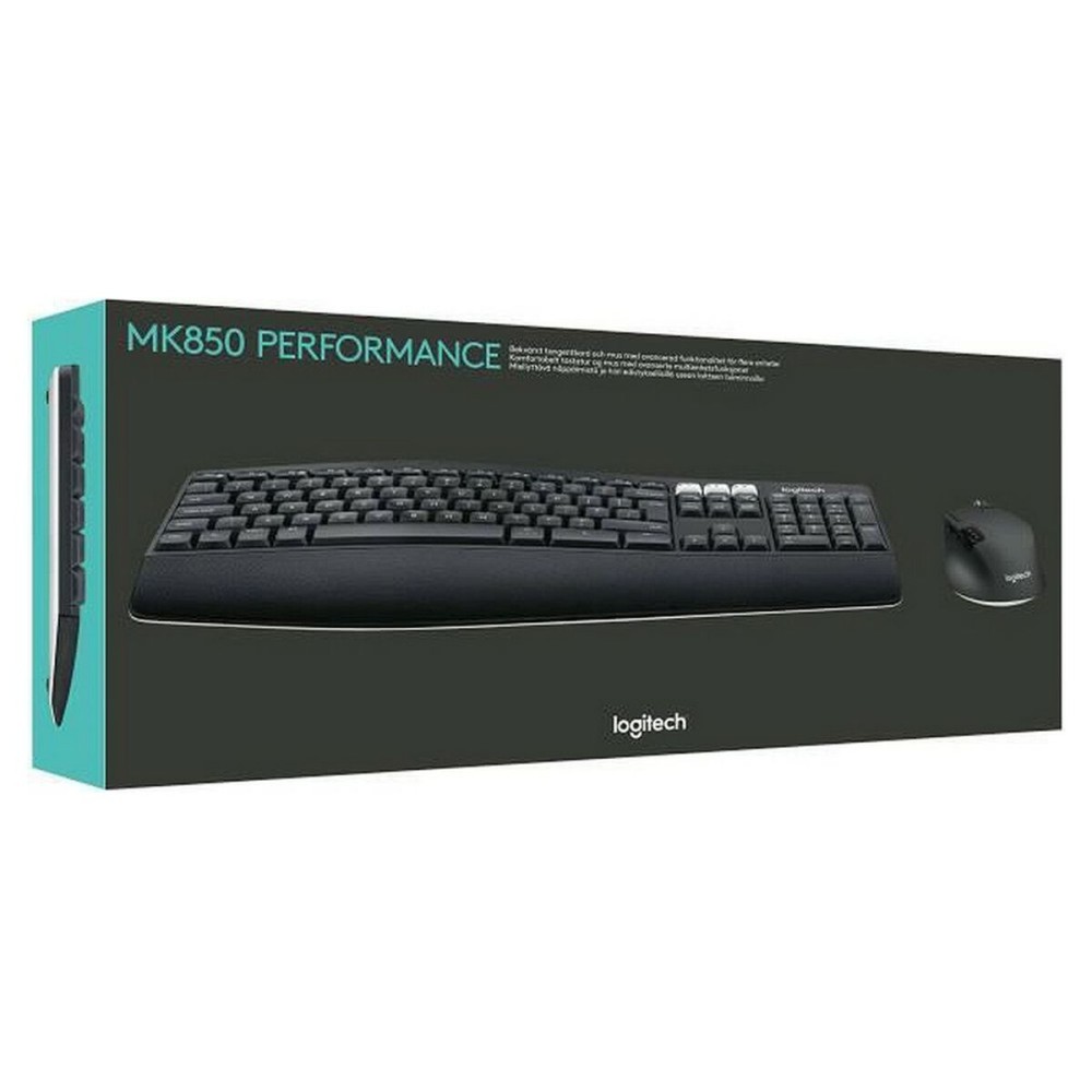 clavier et souris Logitech PERFORMANCE MK850 Noir AZERTY