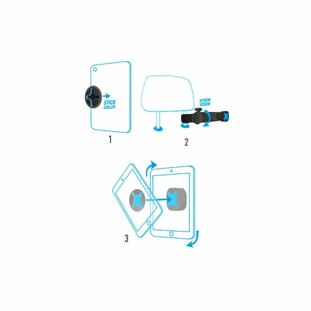 Tablet Bracket for Car Mobilis 44005 (1 Unit)