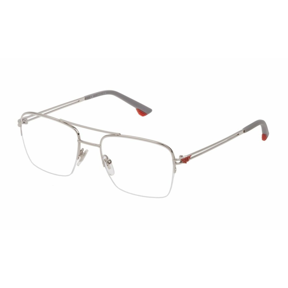 Monture de Lunettes Homme Police VPL879-530579 Gris Ø 53 mm