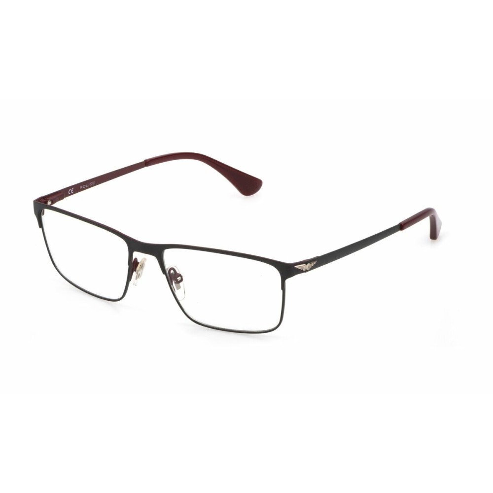 Men' Spectacle frame Police VPLD06-560H80 Red ø 56 mm