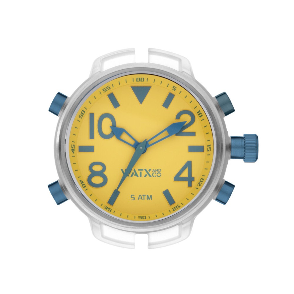 Unisex Watch Watx & Colors RWA3747  Yellow (Ø 49 mm)