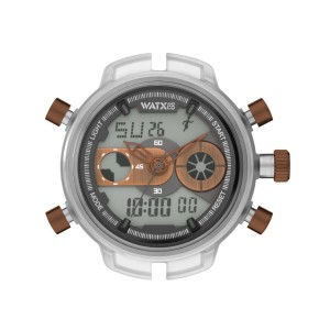 Unisex-Uhr Watx & Colors RWA2721  Grau (Ø 49 mm)