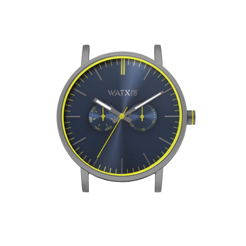 Unisex-Uhr Watx & Colors WXCA2712 Grau (Ø 44 mm)