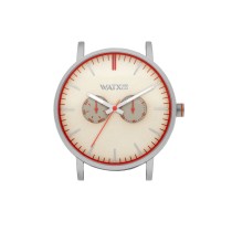 Unisex-Uhr Watx & Colors WXCA2711 Gold Silberfarben (Ø 44 mm)