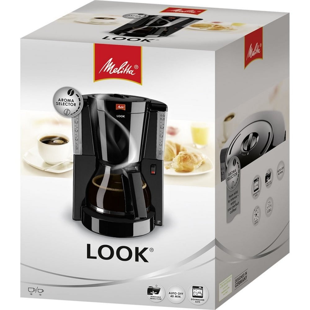 Electric Coffee-maker Melitta 6708078 White 1000 W 1,2 L