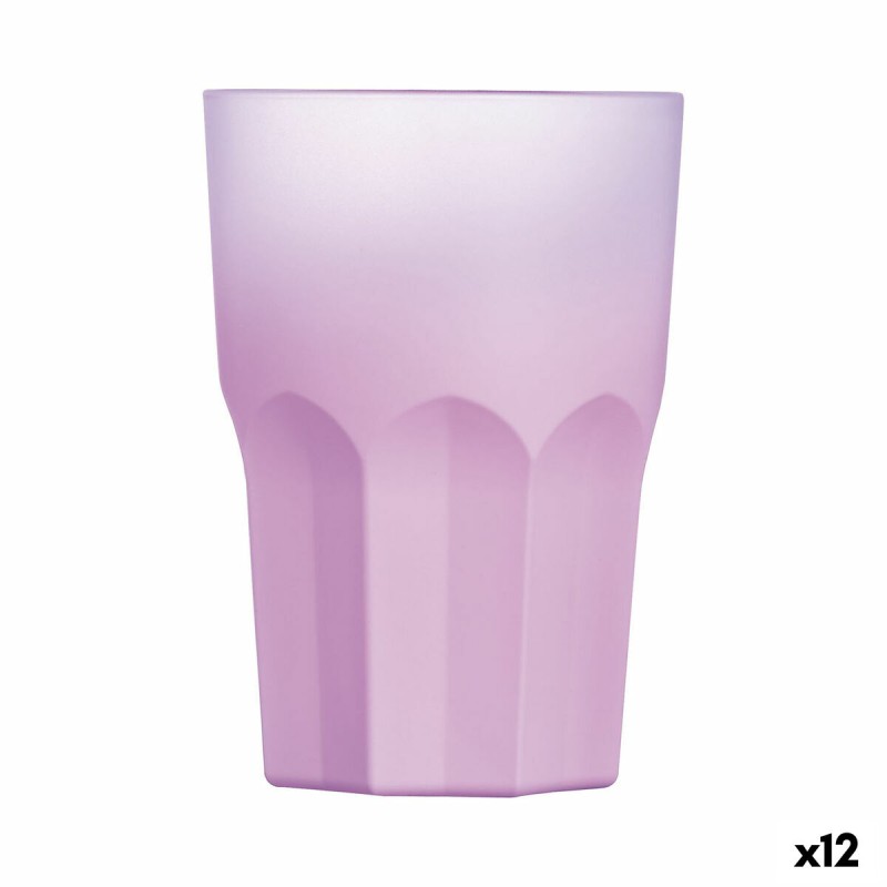 Trinkglas Luminarc Summer Pop Rosa Glas 12 Stück 400 ml