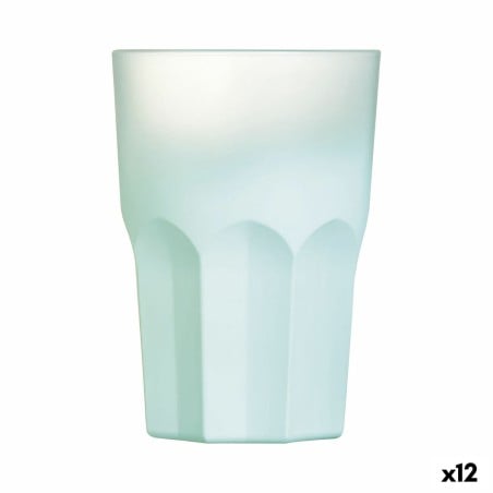 Glass Luminarc Summer Pop Turquoise Glass 12 Units 400 ml