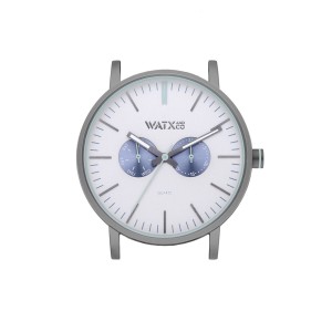 Montre Unisexe Watx & Colors WXCA2733 Gris Argenté (Ø 44 mm)